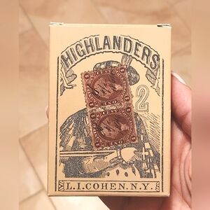 Highlanders 1864 Civil War Repro Poker Playing Cards L.I. Cohen N.Y.